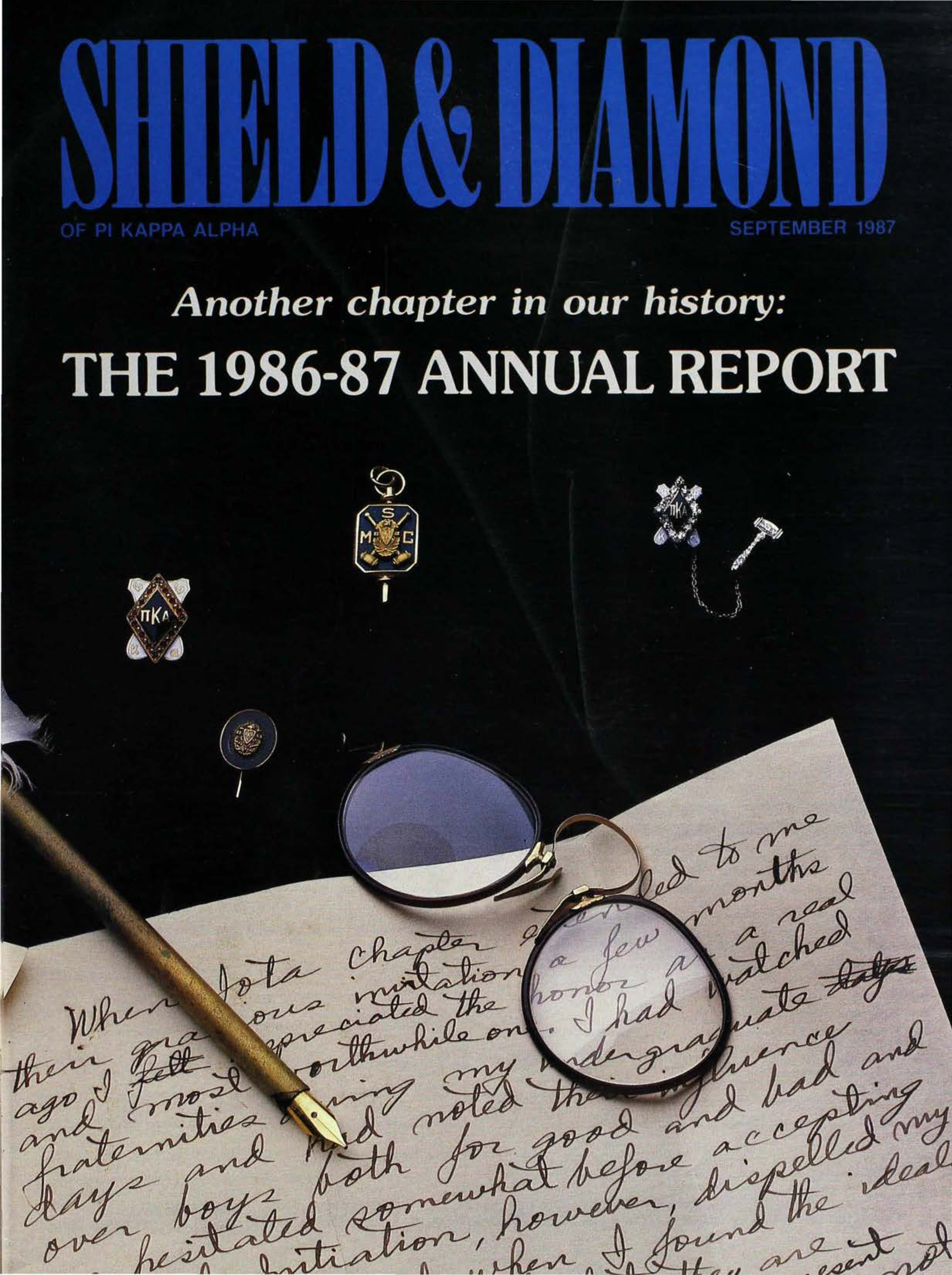 Shield and Diamond, Vol. 98, No. 3, September 1987